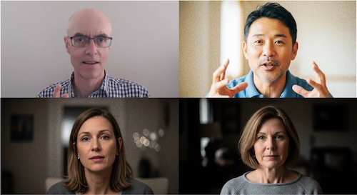 Martin and 3 clients on a call