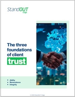 The three foundations of client trust